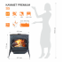 Чугунная печь KAWMET Premium S5 (11,3 kW) купить